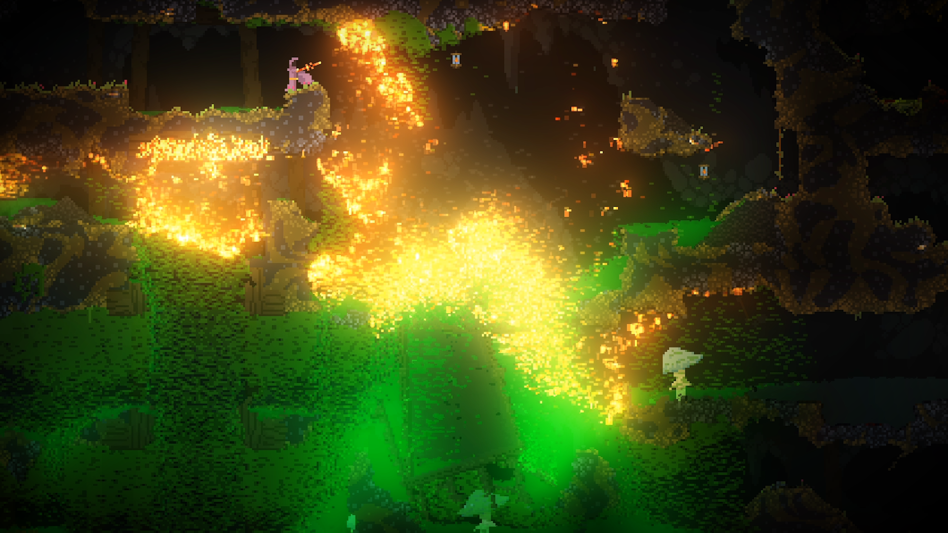 Everything is on fire