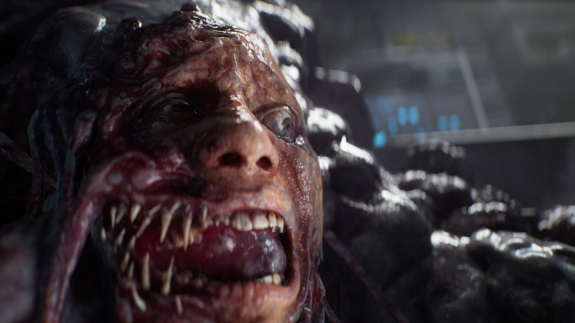 A human being taken over by the alien lifeform.