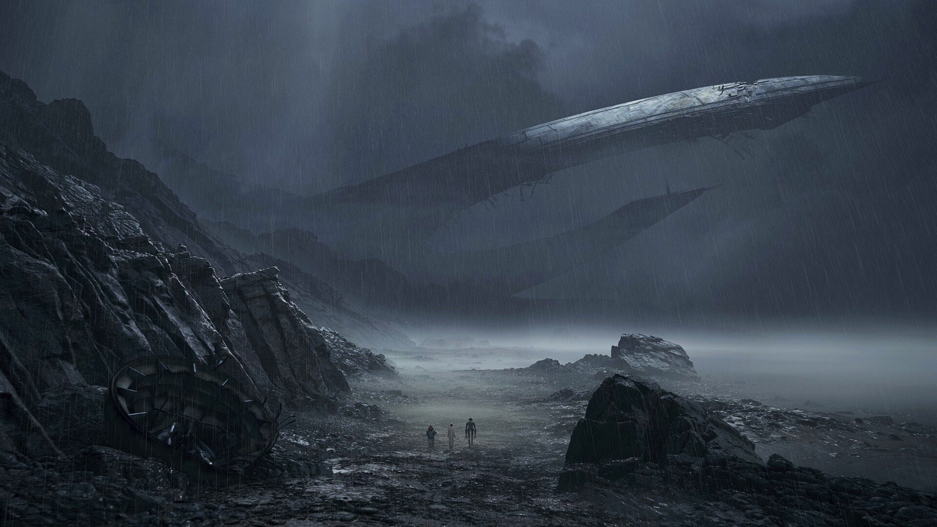 Star Wars: Fate of the Old Republic - Crashed ship
