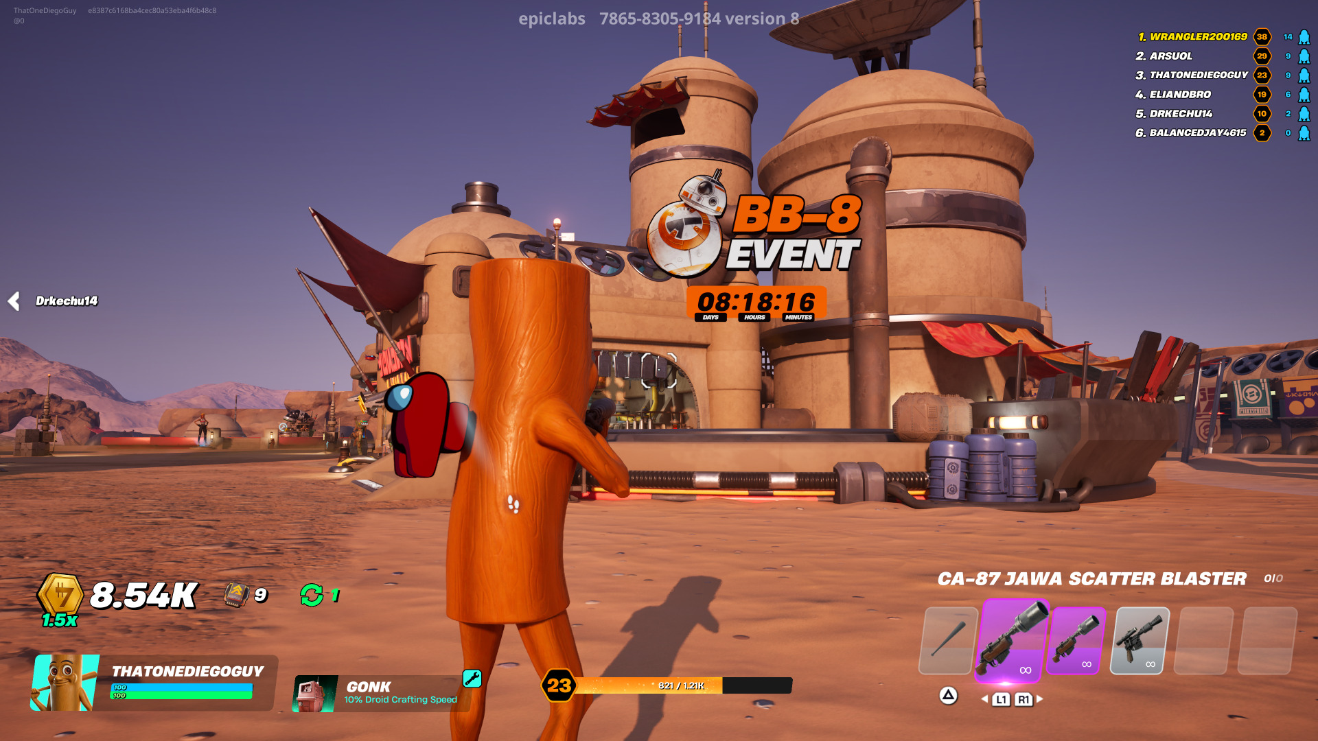 Fortnite Droid Tycoon