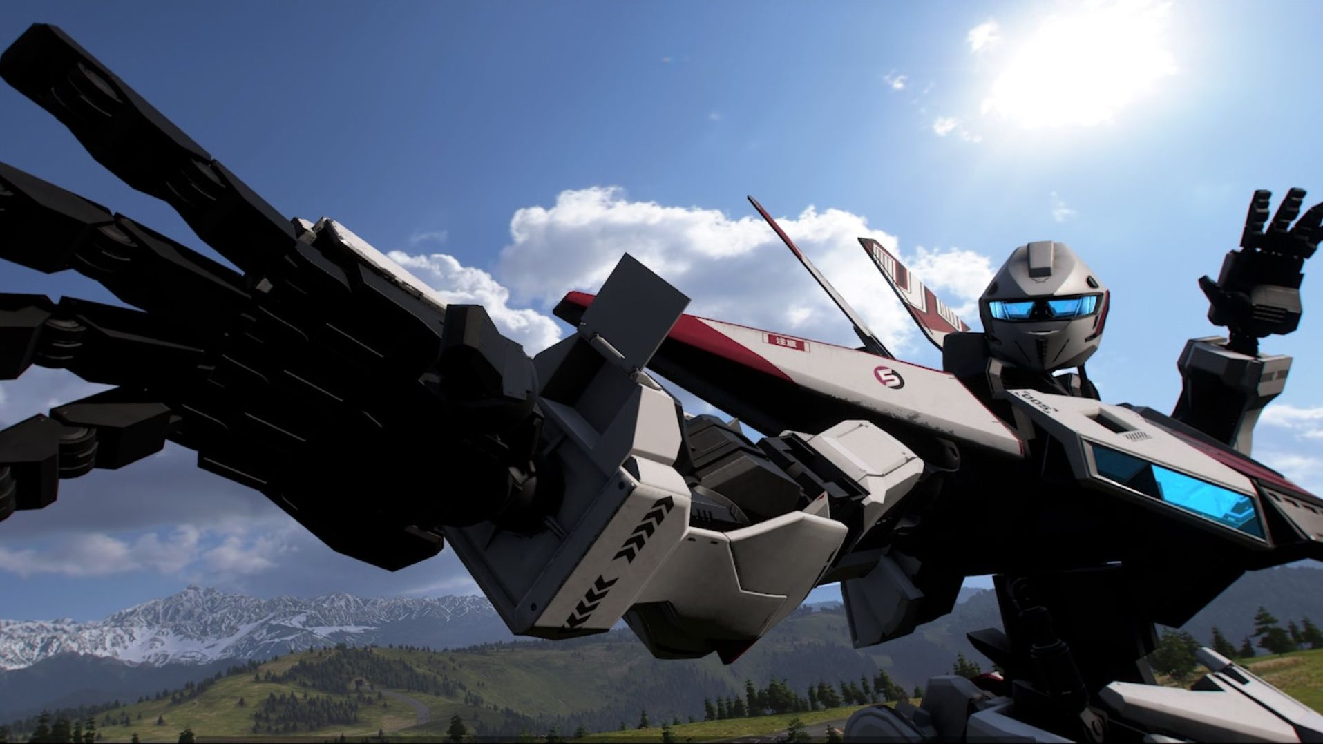 A very large mech.