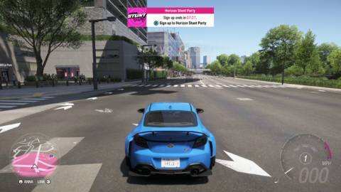 How to find a Stunt Party event in Forza Horizon 6