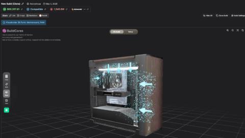 I just built a $70,000 digital PC and visualized its terrible airflow in 3D with this neat part-picking website