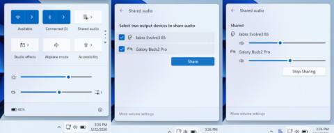 It’s only a little thing but with the latest Windows update, Microsoft has dragged its OS into the modern world of sharing audio streams