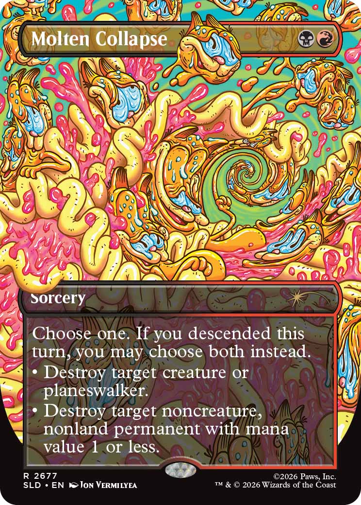 Garfield on a Magic: The Gathering card