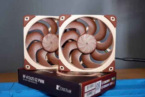 Making black versions of Noctua’s beige fans is ‘less like painting a wooden fence..