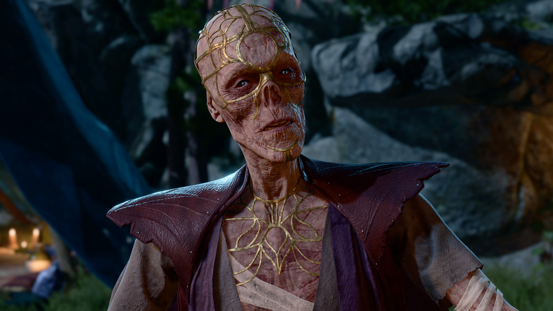 Baldur's Gate 3 - Withers looking at the camera