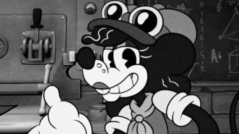 Vintage Disney-like shooter Mouse P.I