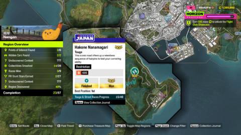 Where to find the Hakone Nanamagari touge race in Forza Horizon 6, and my tips to win it