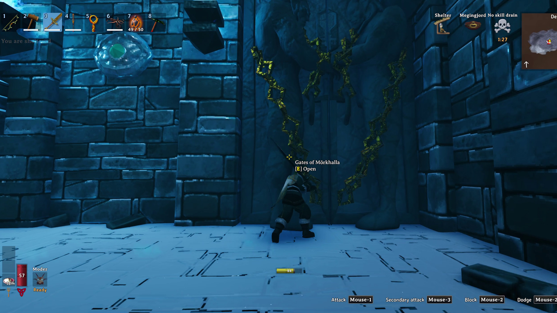 Valheim 1.0 - The gate to the second Deep North Dungeon