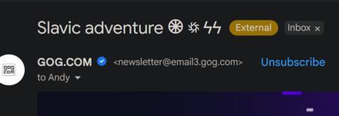 GOG apologizes for emailing Nazi runes to its followers