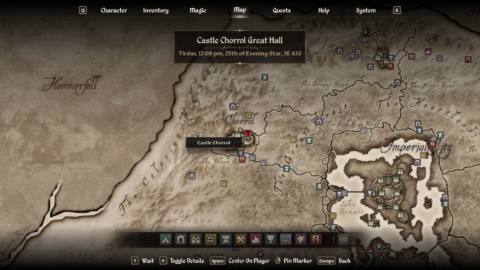 How to complete Canvas the Castle in Oblivion Remastered and uncover the guilty art thief