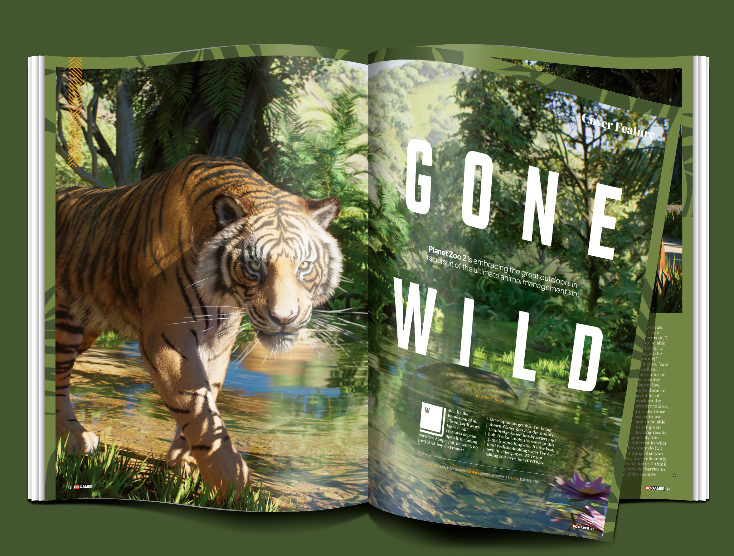 PC Gamer magazine issue 424 Planet Zoo 2