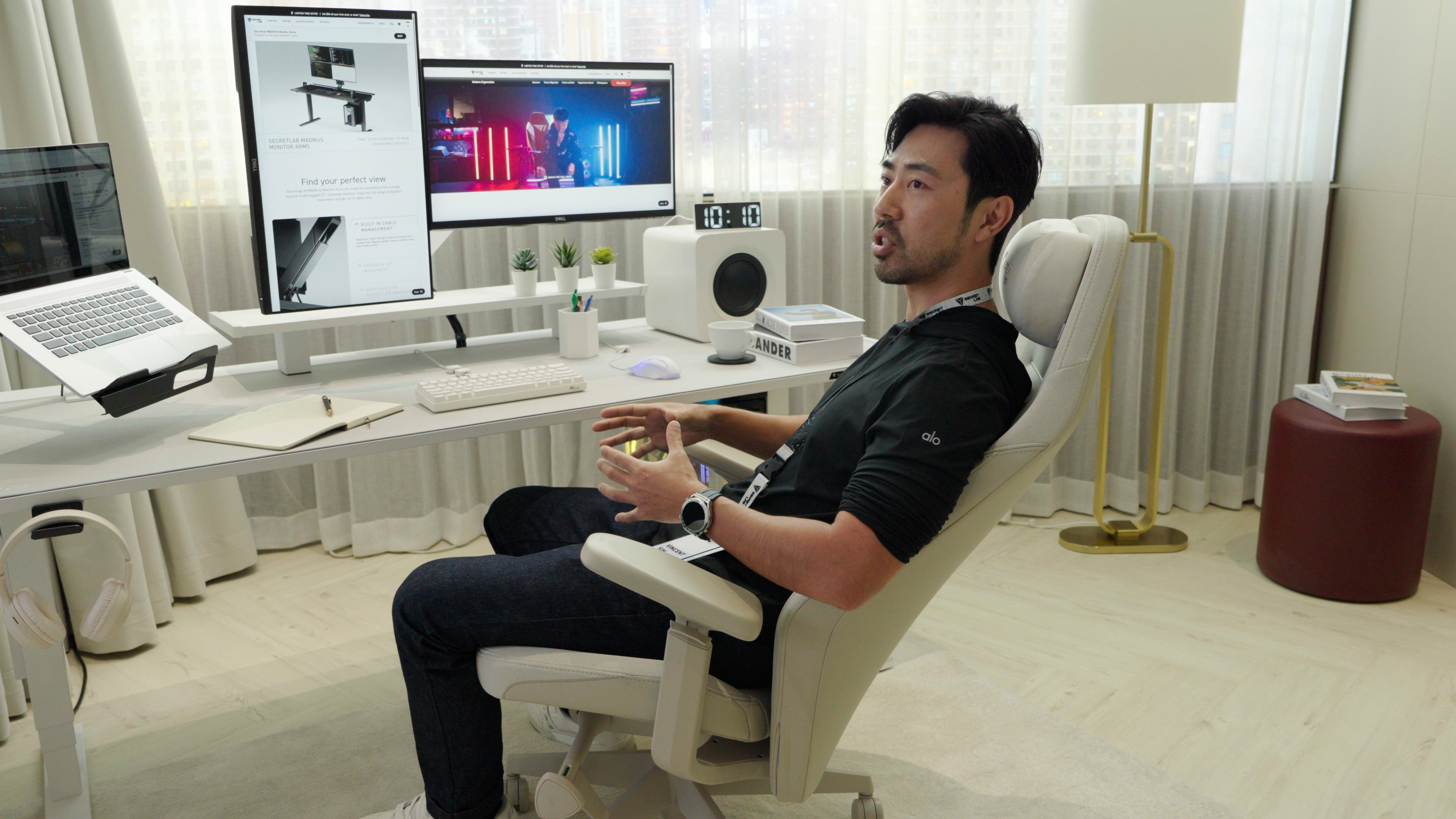 A tour around Secretlab's office in Singapore ahead of the launch of the Secretlab Atlas, the company's brand new task chair.