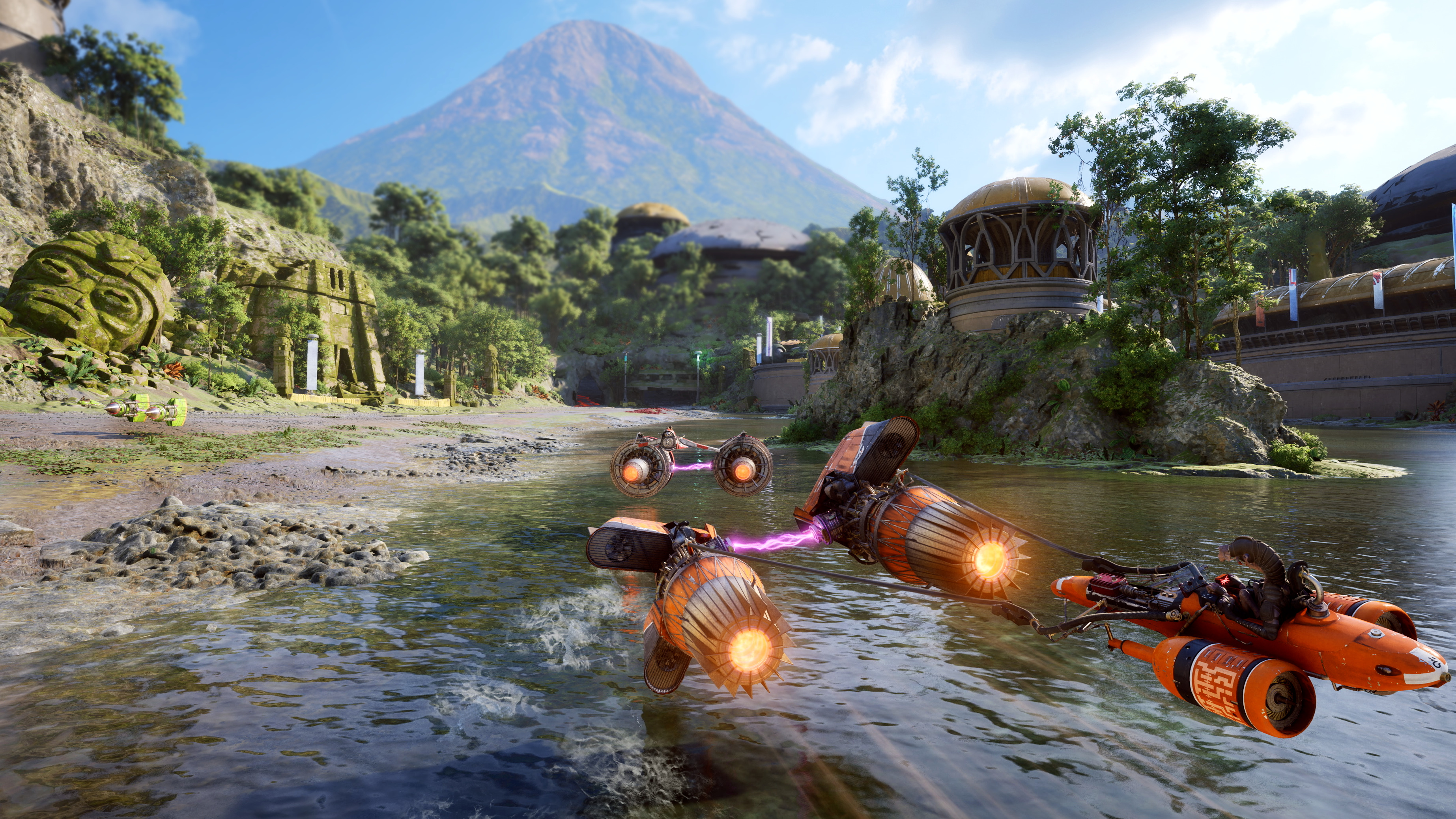 Star Wars: Galactic Racer racing game