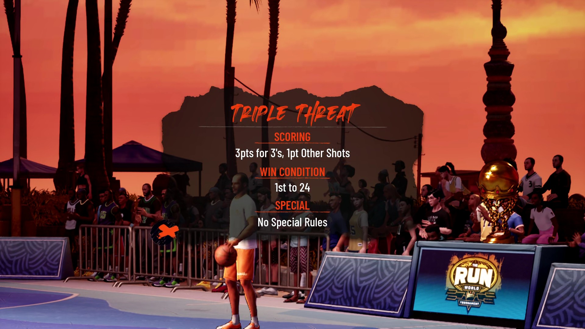 NBA The Run street basketball
