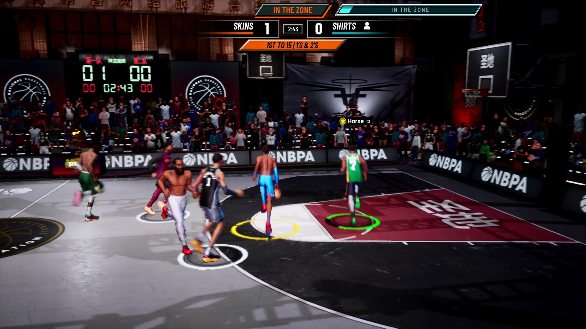 NBA The Run street basketball