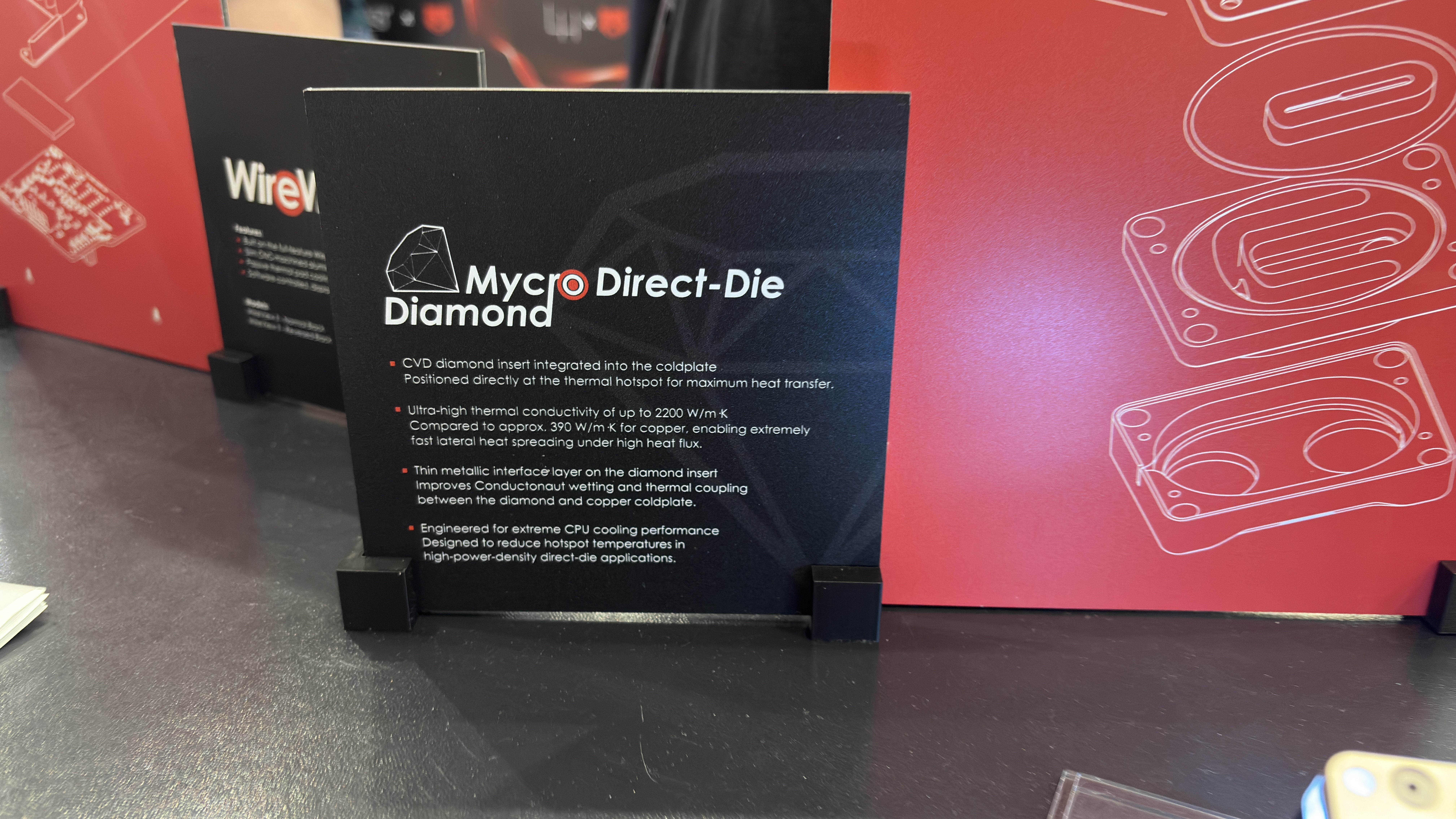 Thermal Grizzly's new prototype products at its Computex 2026 booth.