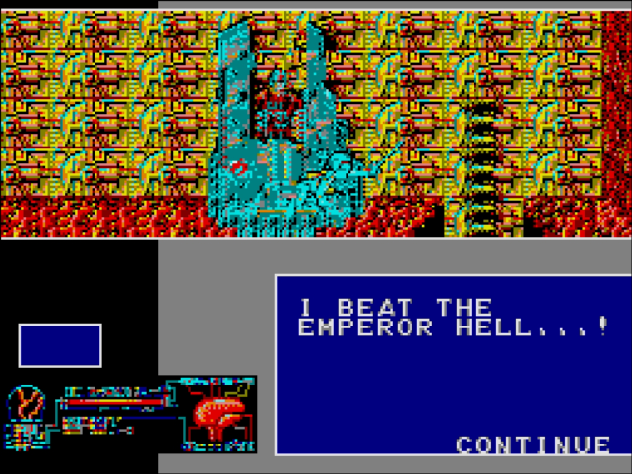 Relics, an MSX adventure from 1986