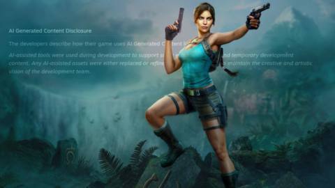 Tomb Raider: Legacy of Atlantis comes with an AI disclaimer