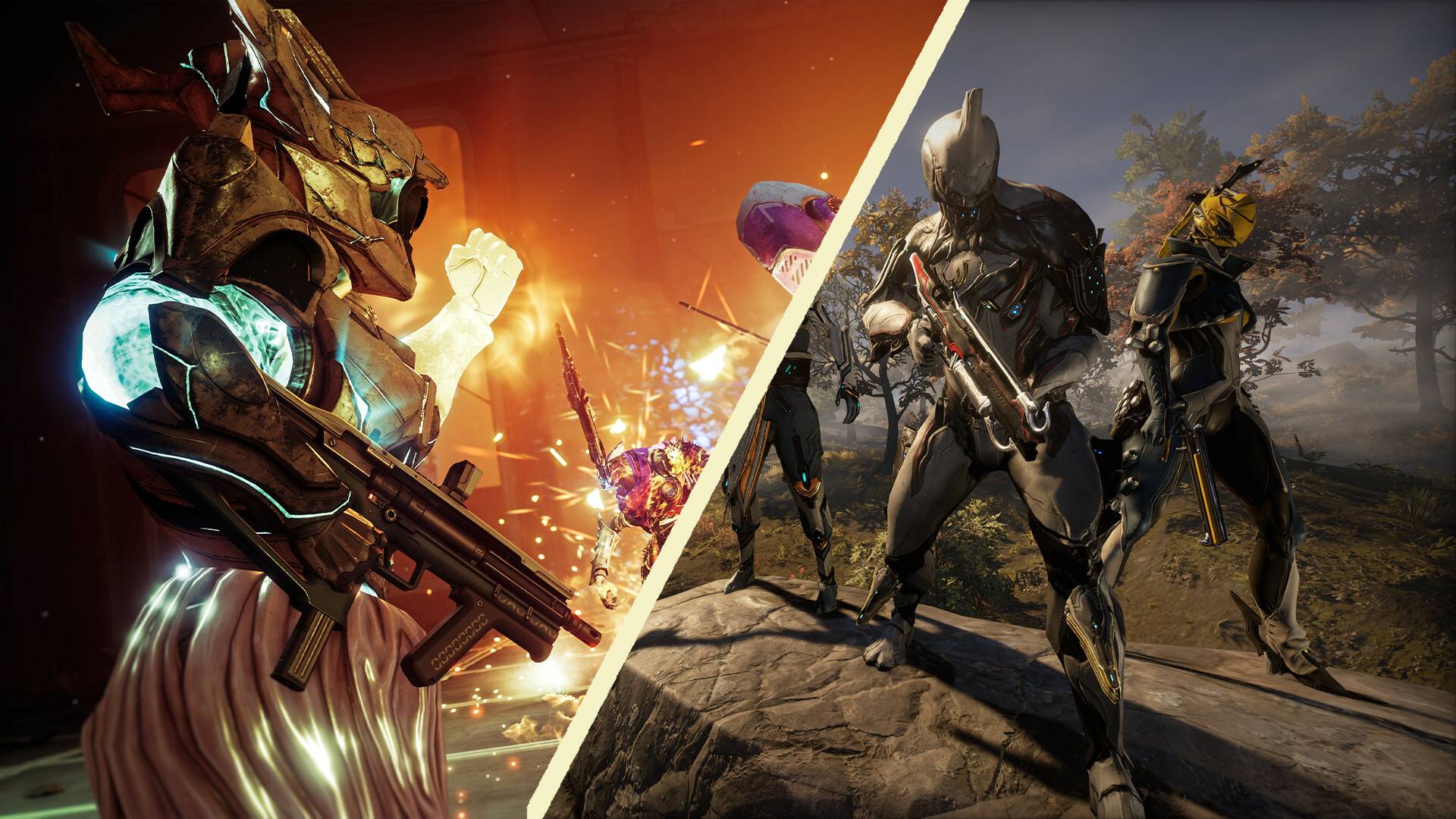 Warframe and Destiny