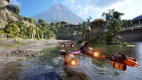 With Star Wars: Galactic Racer, former Burnout devs have built on a PS1 classic to make what they call “the purest expression of gaming”