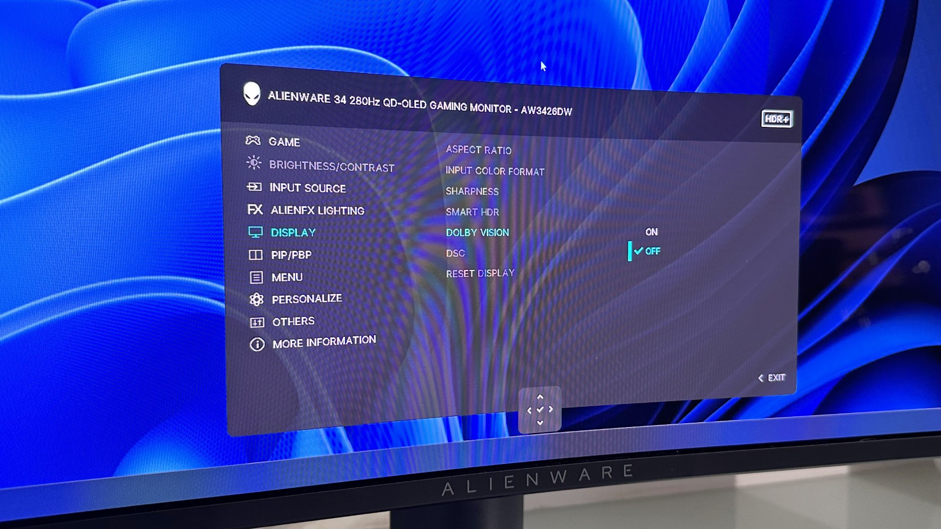 Alienware 34 AW3426DW gaming monitor