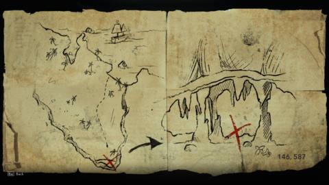 All 22 treasure map locations in Black Flag Resynced