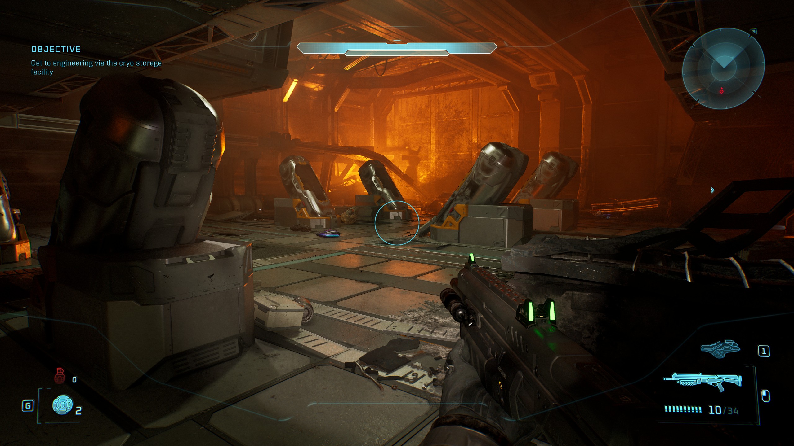 Halo skulls - Cryo Pod room