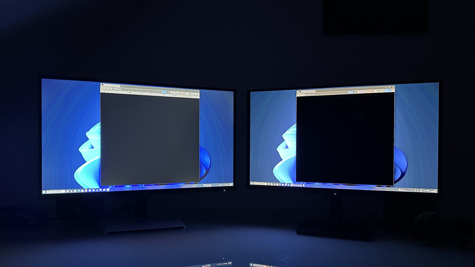 OLED versus mini-LED monitors