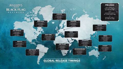 Here’s the Black Flag Resynced release time for your region