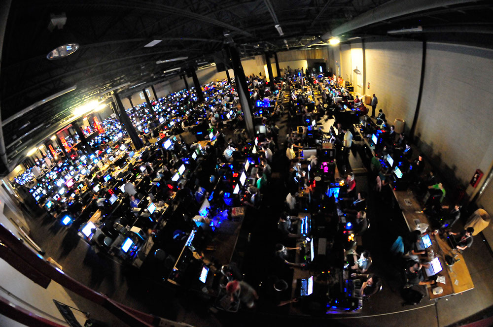 QuakeCon, the definitive LAN event put on by id since the 1990s
