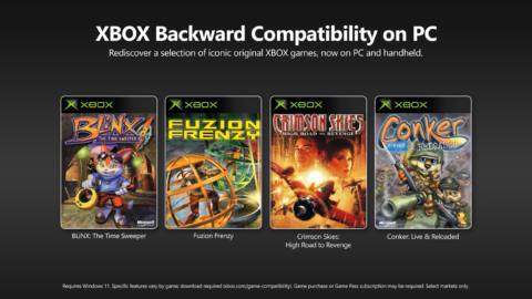Microsoft is bringing original Xbox exclusives to PC for the first time, starting with four ‘classic games’