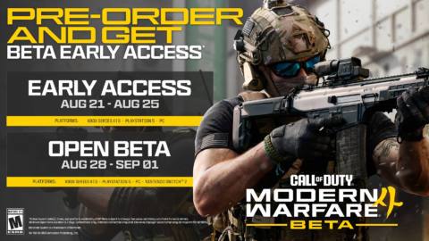 Modern Warfare 4 beta dates set for August, and this year Game Pass subscribers get no special treatment
