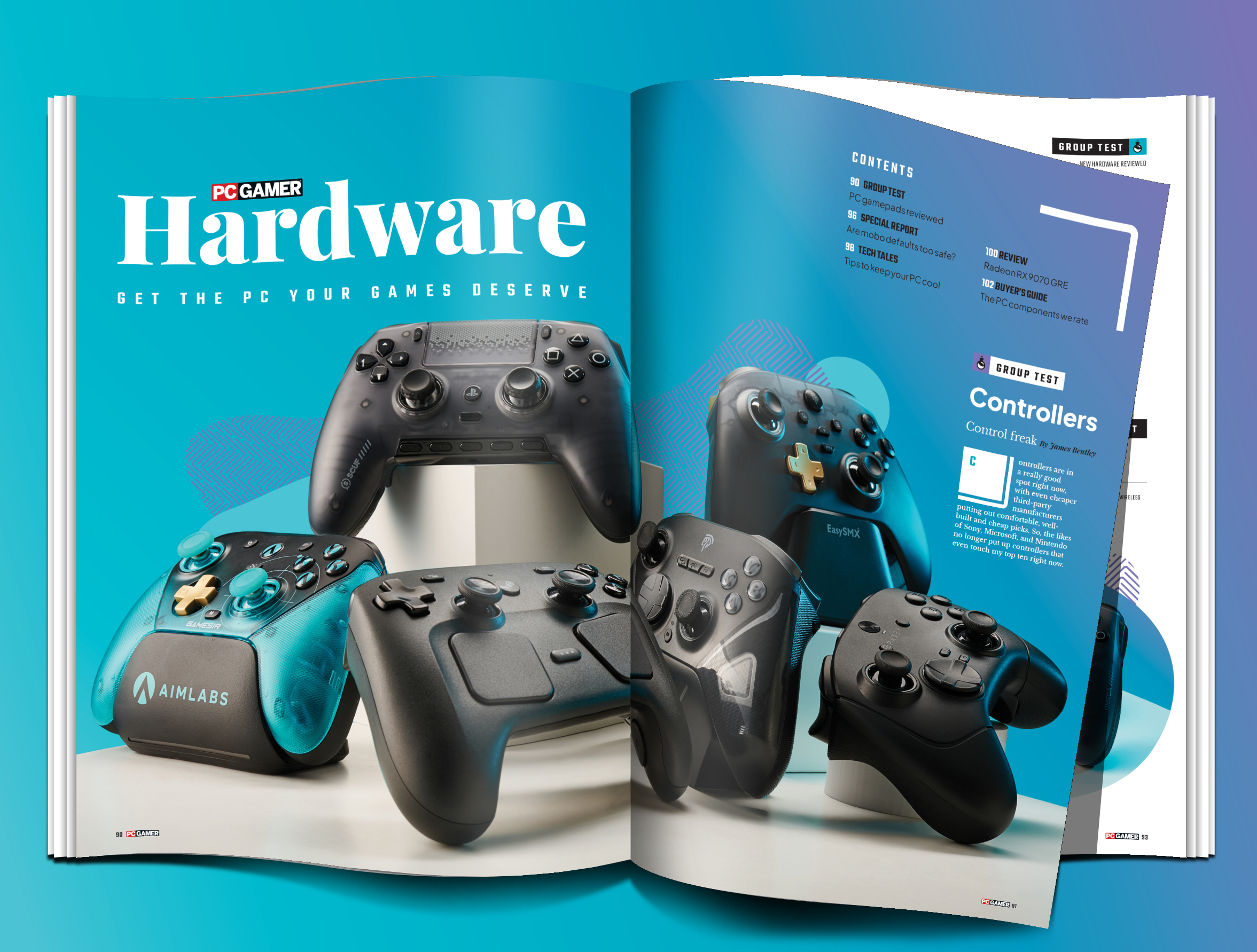 Duke Nukem PC Gamer magazine issue