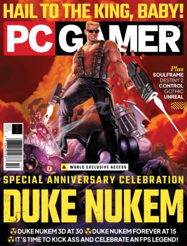 PC Gamer magazine’s new issue is on sale now: Duke Nukem special anniversary celebration