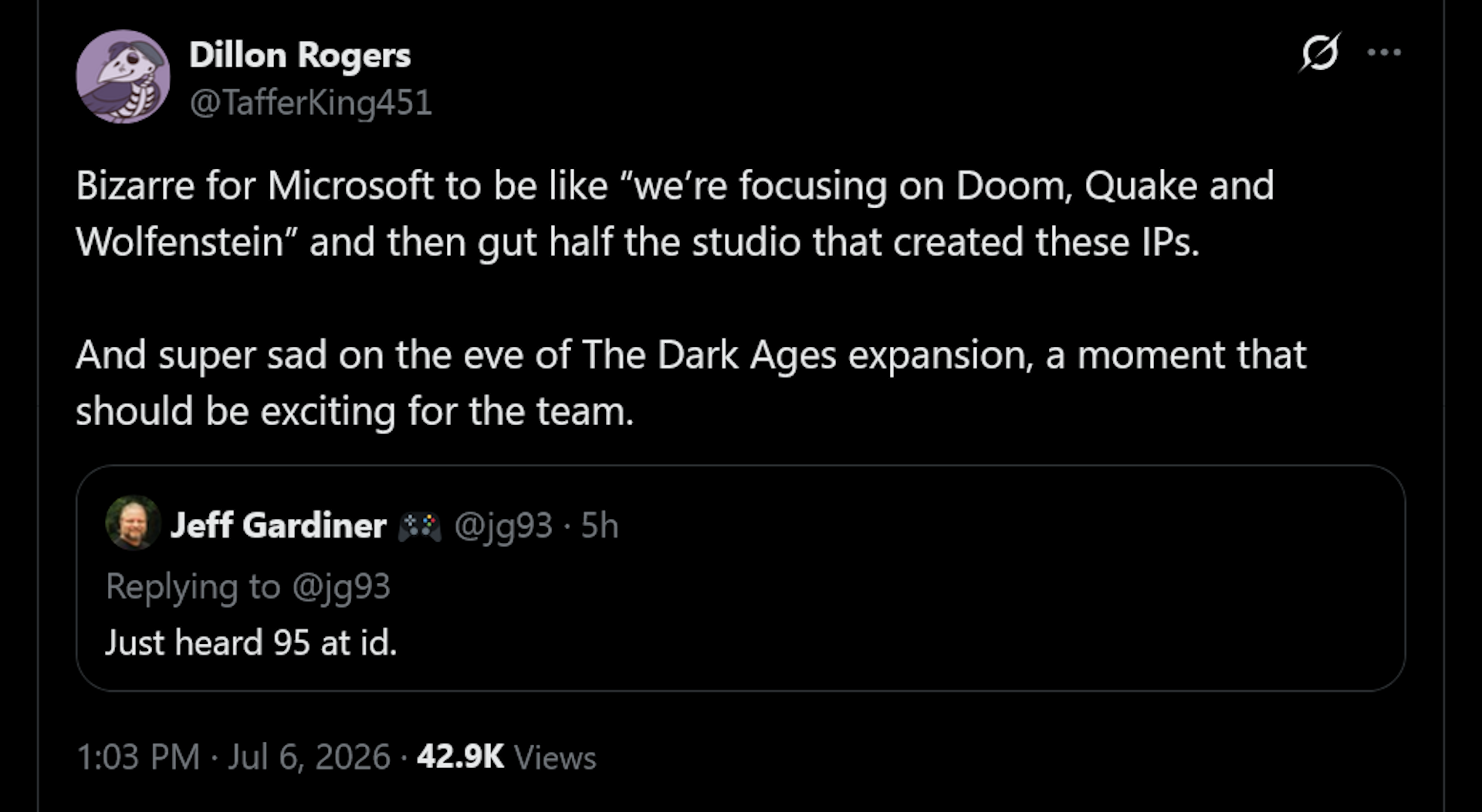 Dillon Rogers tweet: 