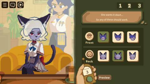 Beastfolk Barber is an adorable hairdressing sim that offers up more than just shop talk