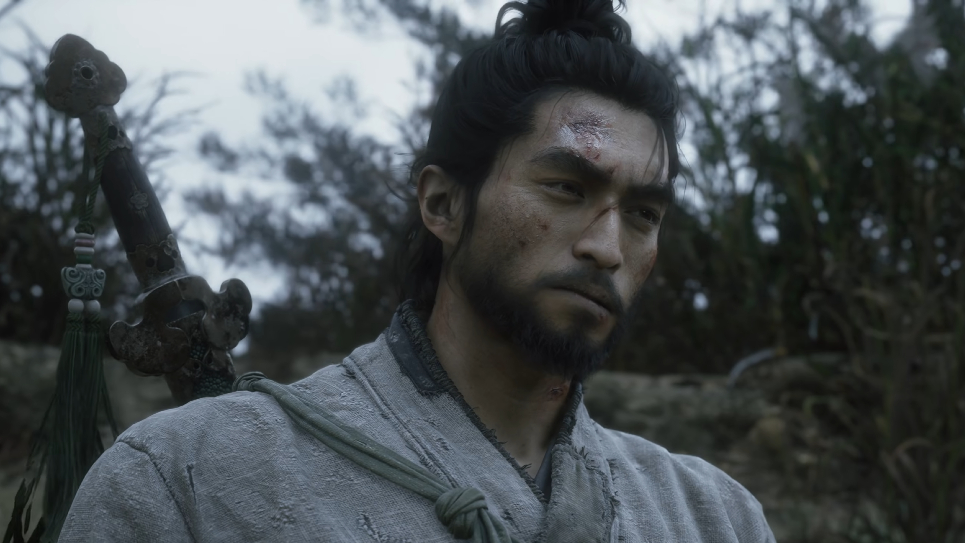 The protagonist of Black Myth: Zhong Kui, actively going through it.