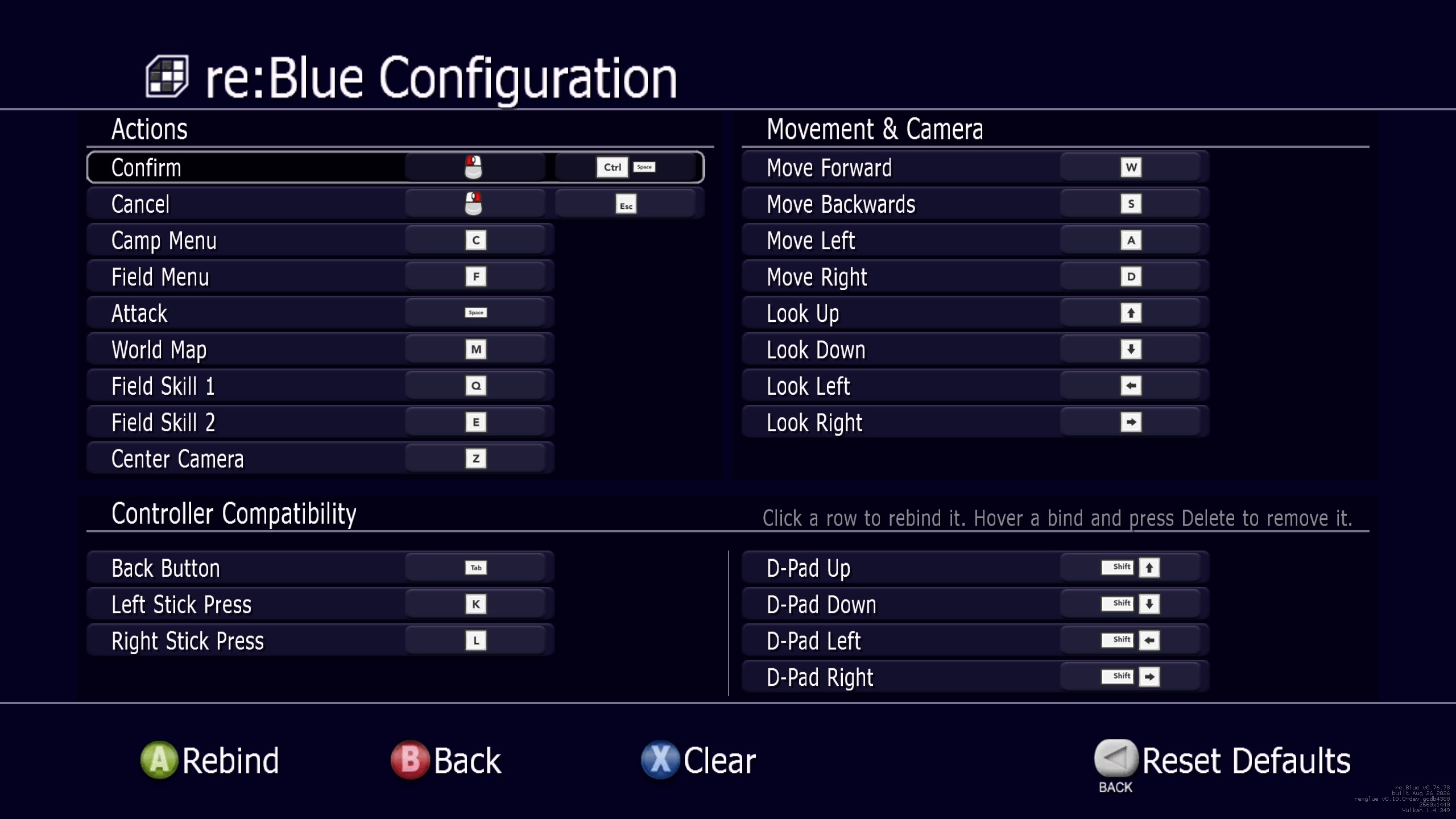 Blue Dragon recompilation PC port features