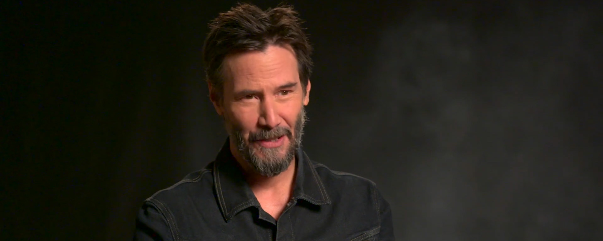 Keanu Reeves in a promotional interview for Sonic the Hedgehog 3