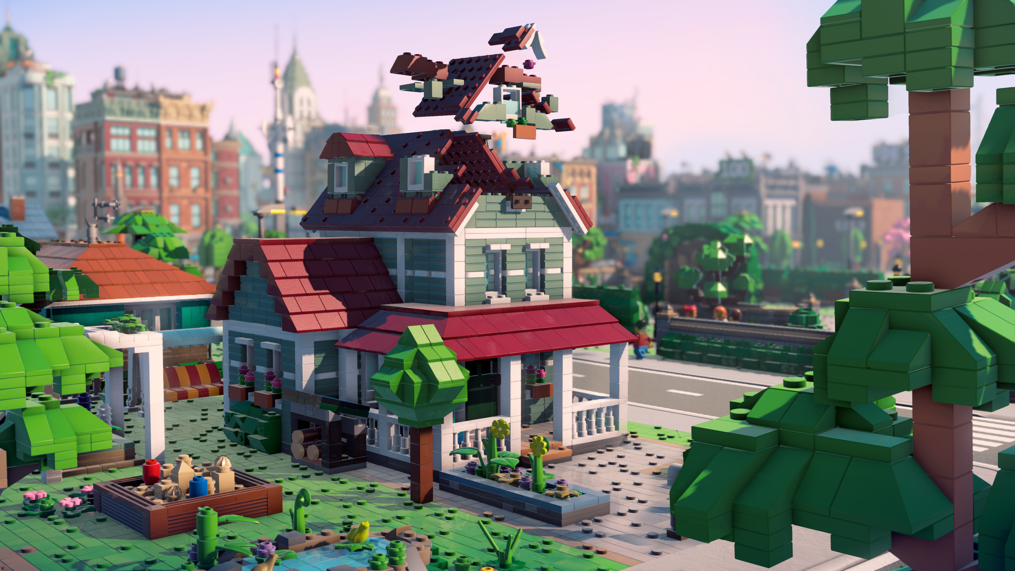 Lego Skylines reveal screenshot