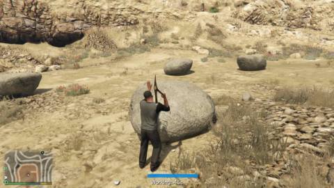 I modded GTA 5 into a life-sim RPG with mining, foraging, a mini-economy, and the ability to fall asleep in the middle of the road