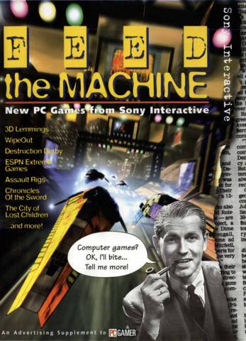 In happier times, Sony was courting PC gamers with lavish magazine ads for its ‘most popular CD-ROM titles’