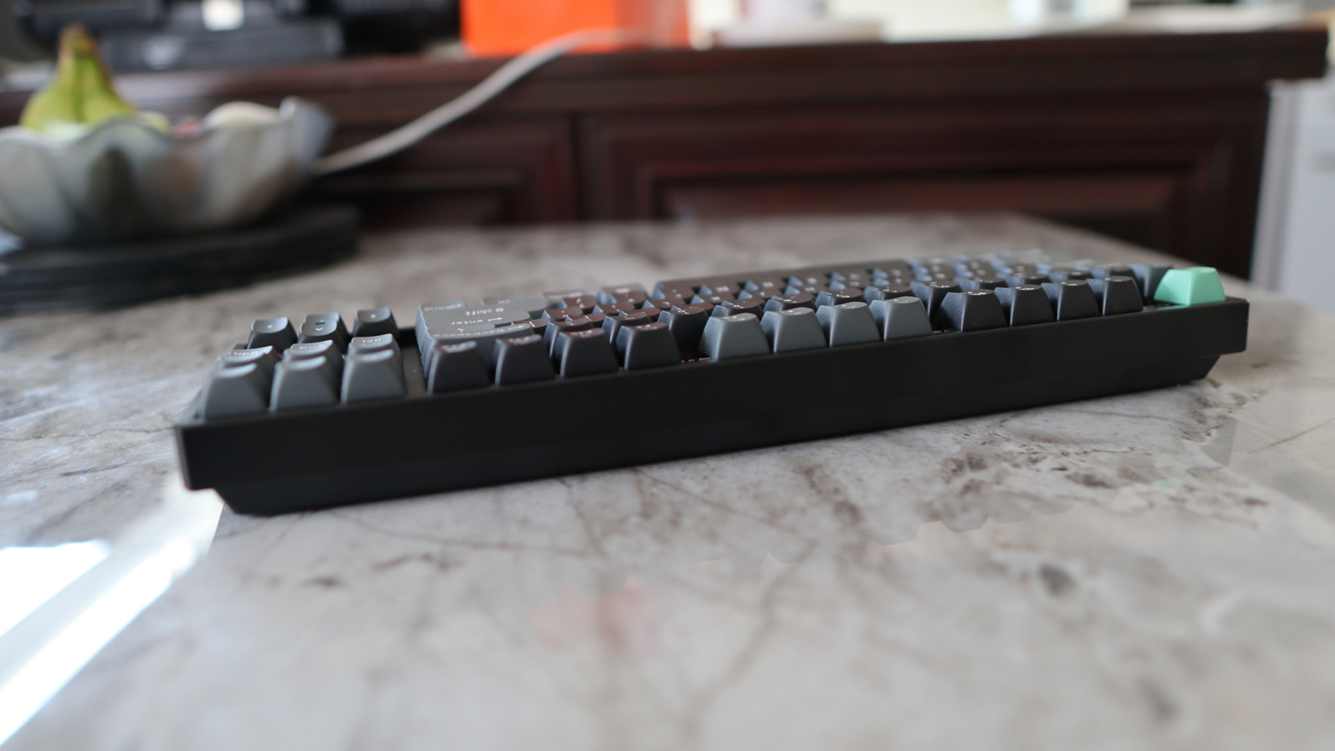 The Keychron K8 Ultra 8K on a table.
