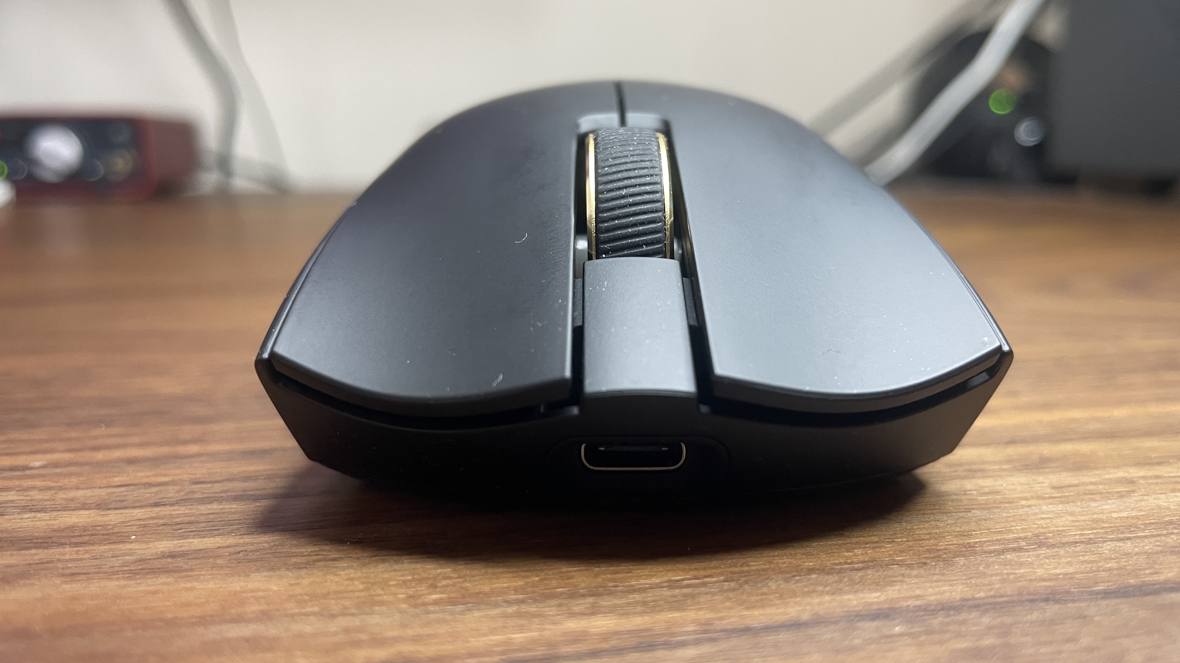 An Mchose K7 V2 Ultra+ gaming mouse.