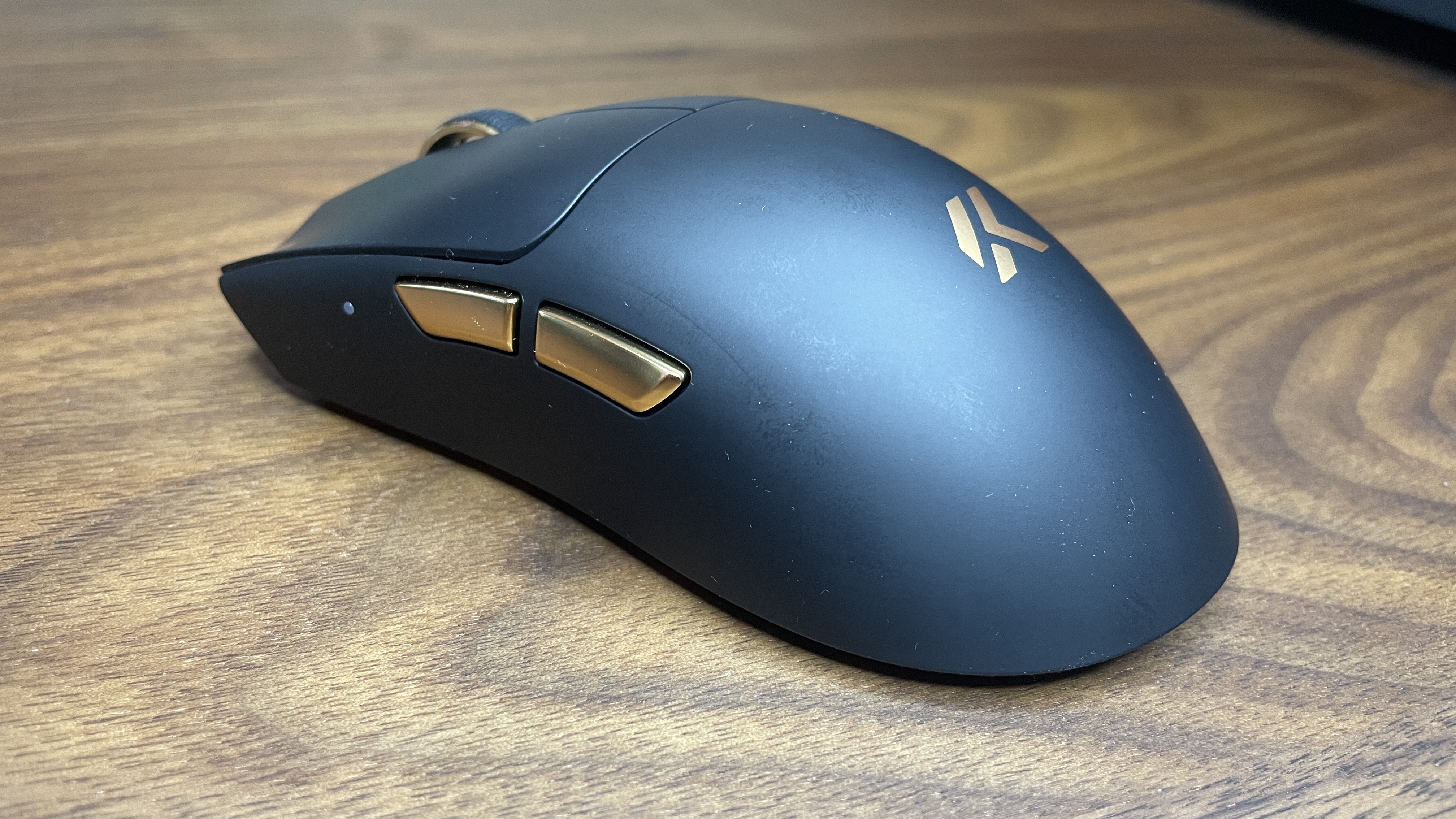 An Mchose K7 V2 Ultra+ gaming mouse.