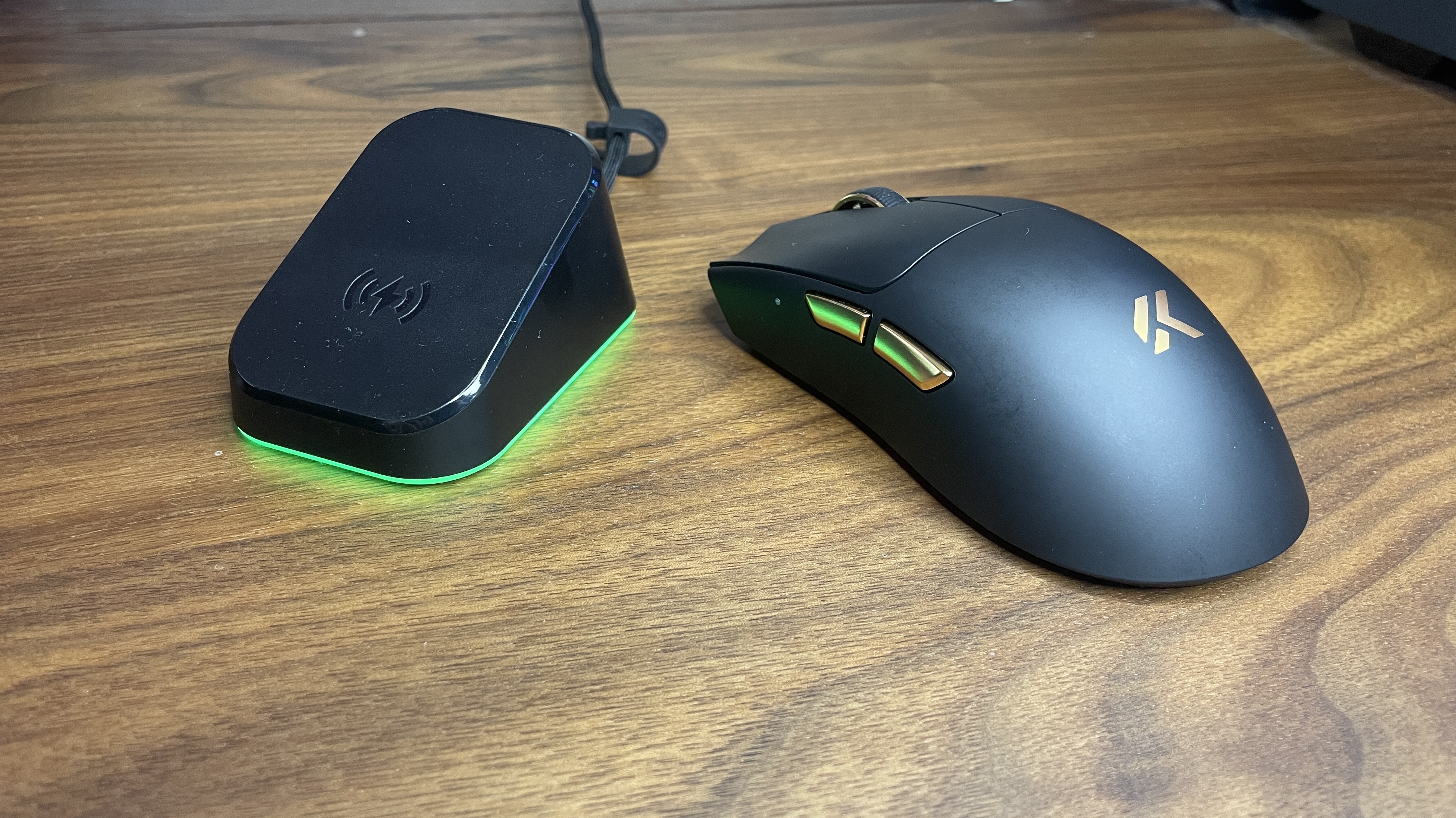 An Mchose K7 V2 Ultra+ gaming mouse.
