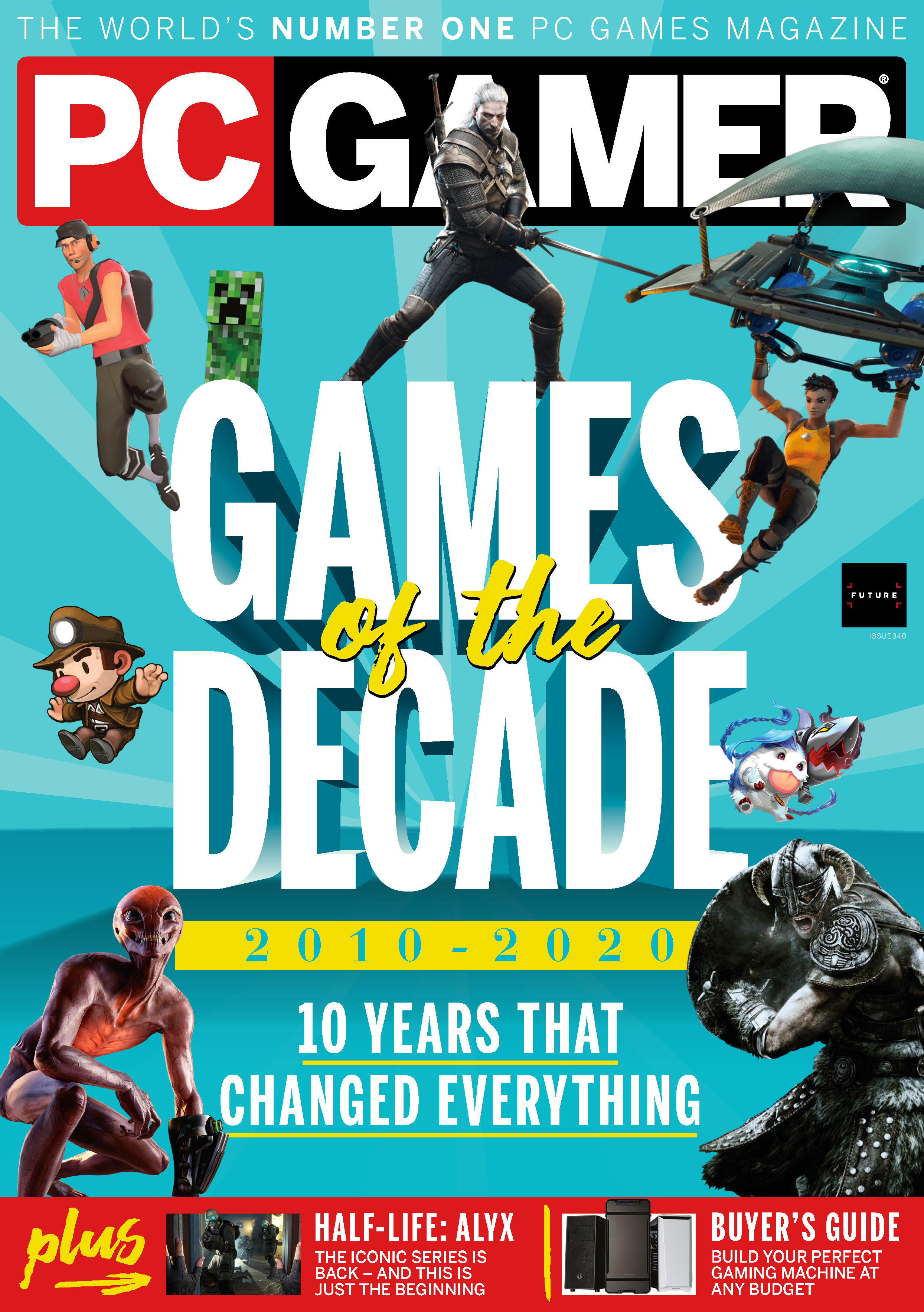 PC Gamer Magazine #340: Games of the Decade