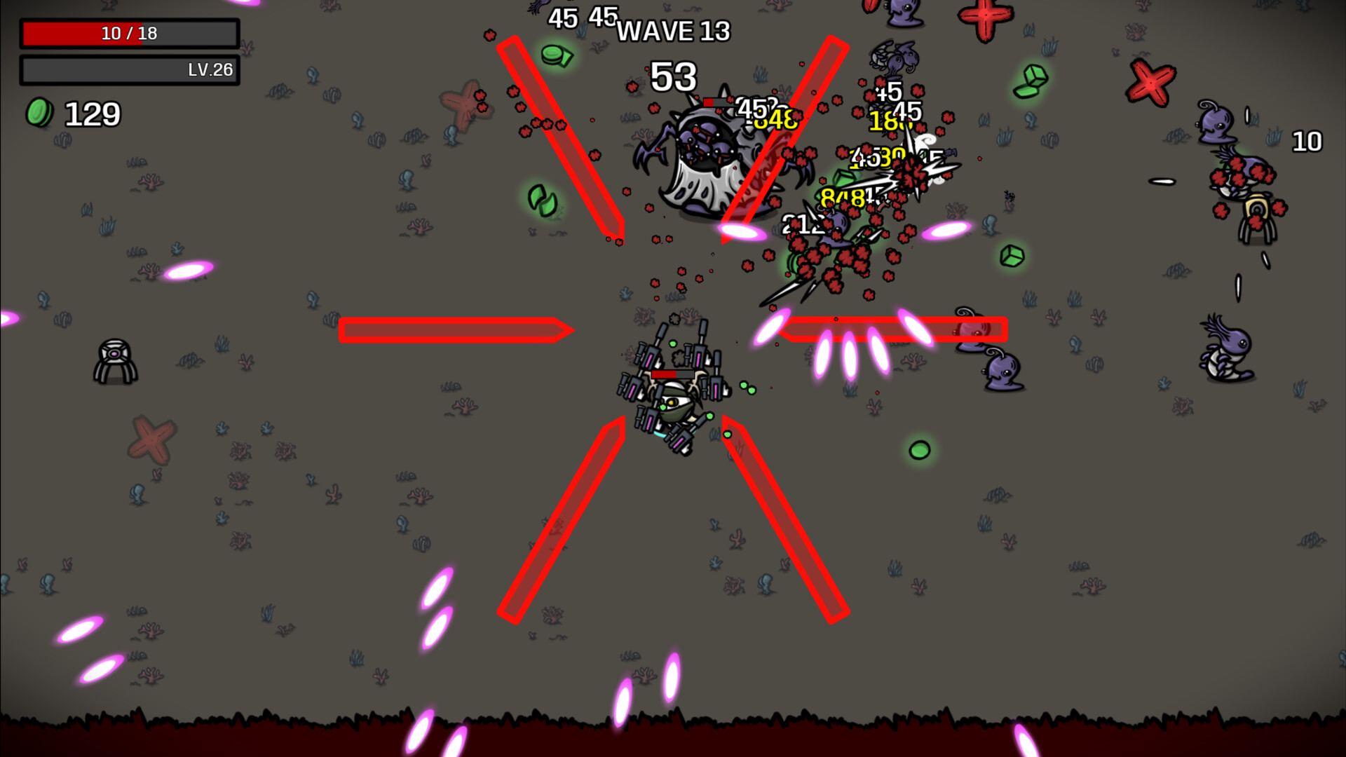 Brotato Abyssal Terrors DLC screenshot